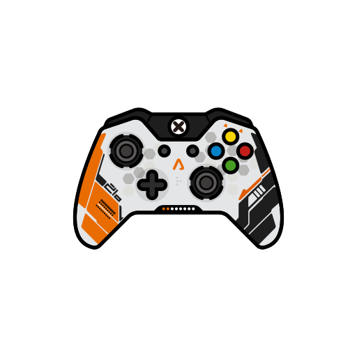 Controller, gamer, titanfall, xbox one icon